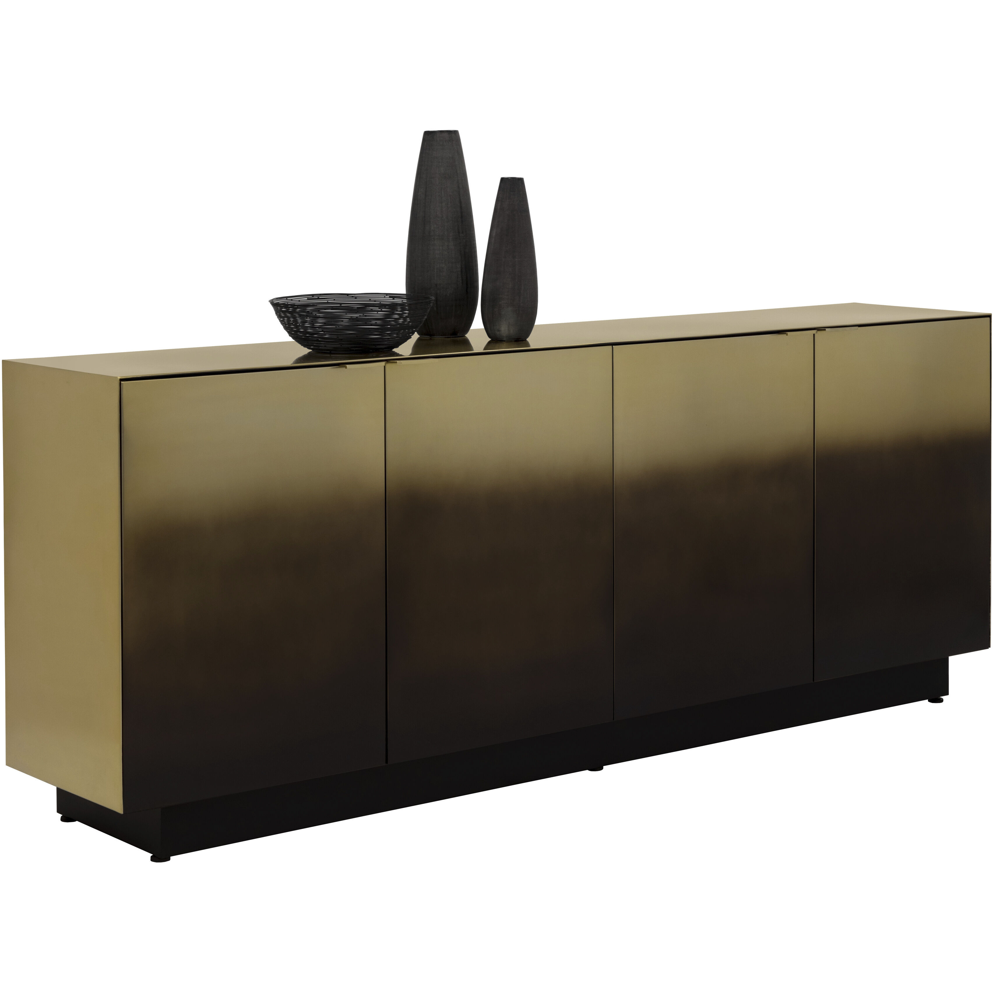 Calvosa 88 X 18.5 inch Bronze / Black Sideboard